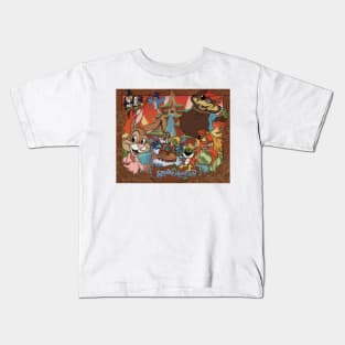 Splash Mountain PRINT Kids T-Shirt